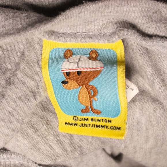 Vintage 2000’s Quirky Glittery "Morning People" Duck- Jim Benton T-Shirt - Picture 4 of 4